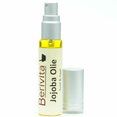 Jojoba Olie PUUR, heerlijke natuurlijke olie voor huid- en haarverzorging - BeriVita.com - Natuurlij