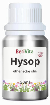 ALLES over Hysop Olie 100% Puur. Zonder Toevoegingen, Krachtige Etherische Olie. - BeriVita.com - Na