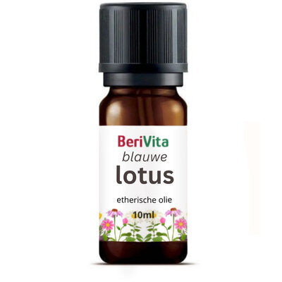 Blauwe Lotus Etherische Olie. Krachtige Geur - BeriVita.com - Natuurlijk & Puur