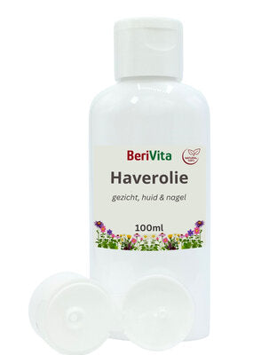 Haverolie Puur kunt u hier Bestellen. Heerlijke Natuurlijke Huidolie van Haver, Oat Oil. - BeriVita.