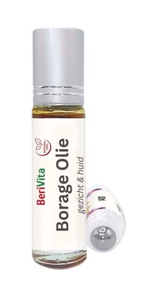 Borage, Bernagie Olie PUUR krachtige natuurlijke olie bij huidproblemen zoals rosacea - BeriVita.com