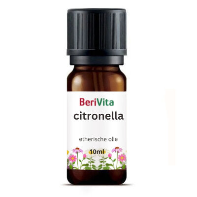 Alles over topkwaliteit Citronella Olie vindt u hier. Krachtige Geur - BeriVita.com - Natuurlijk & P
