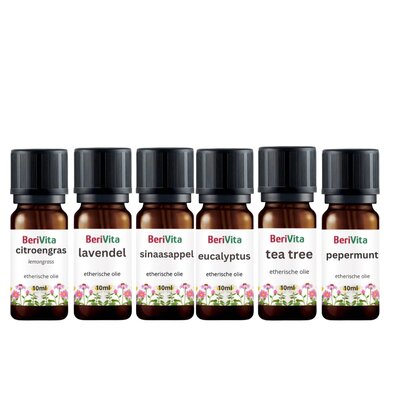 TIP: Etherische Olie in Voordelige Setjes. Makkelijk combineren met etherische oliën - BeriVita.com 