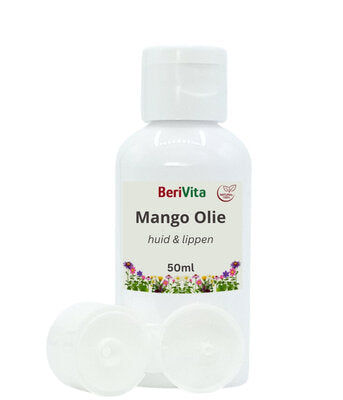 Mango Olie PUUR, natuurlijke olie van mango pitten. Heerlijk voor huid en lippen - BeriVita.com - Na